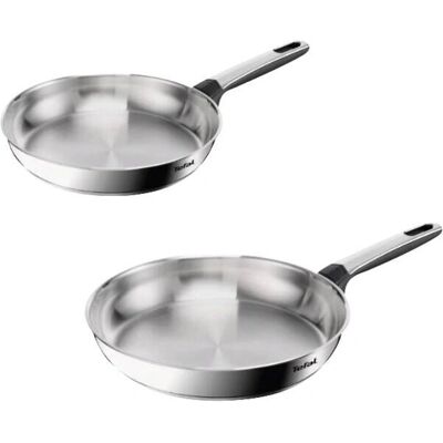 TEFAL - E335S234 - 24/28 cm - Edelstahl - Bratpfanne TEFAL - E335S234 - 24/28 cm - Edelstahl - Bratpfanne