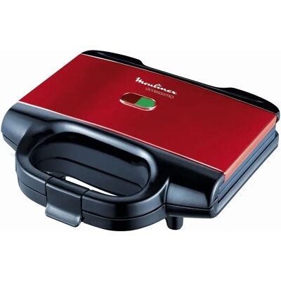 Moulinex SM180811 - Noir Rouge - Sandwich Maker - Publicité Moulinex SM180811 - Noir Rouge - Sandwich Maker - Publicité