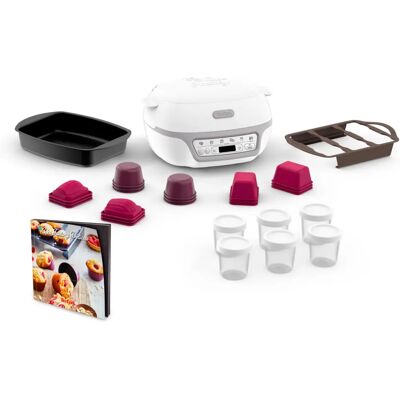 Tefal KD812110 Cake Factory Ezüst - Süteménypoppogép Tefal KD812110 Cake Factory Ezüst - Süteménypoppogép