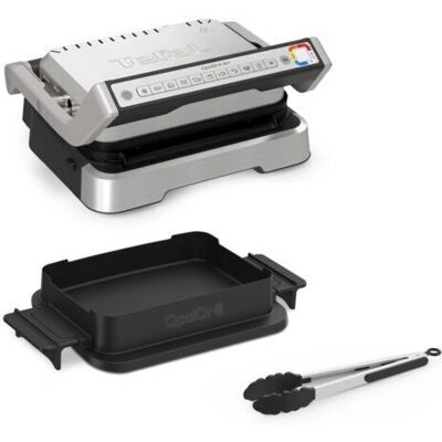 Tefal OptiGrill 4in1 - Acier inoxydable - Grille de contact Tefal OptiGrill 4in1 - Acier inoxydable - Grille de contact