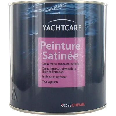 Peinture Satinée YACHTCARE - Blanc RAL 9010 - 750ml - Finition Marine - Publicité Peinture Satinée YACHTCARE - Blanc RAL 9010 - 750ml - Finition Marine - Publicité
