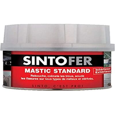 Mastic polyester Sinto - Colle de réparation - Blanc - Publicité Mastic polyester Sinto - Colle de réparation - Blanc - Publicité