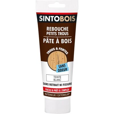 SINTO SA - Mastic pour bois à base d'eau - Plusieurs teintes - Publicité SINTO SA - Mastic pour bois à base d'eau - Plusieurs teintes - Publicité