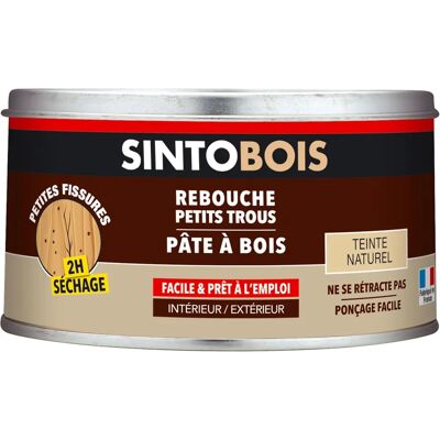 Sinto Stucco per legno Naturale - Interni & Esterni - 250G Sinto Stucco per legno Naturale - Interni & Esterni - 250G