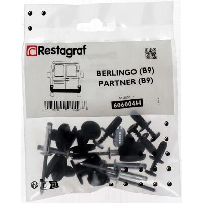 RESTAGRAF Achterbumper bevestigingsset - x19 RESTAGRAF Achterbumper bevestigingsset - x19