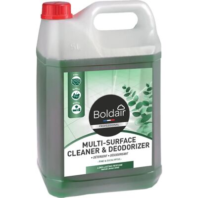 Boldair Nettoyant Eucalyptus - 5L - Publicité Boldair Nettoyant Eucalyptus - 5L - Publicité