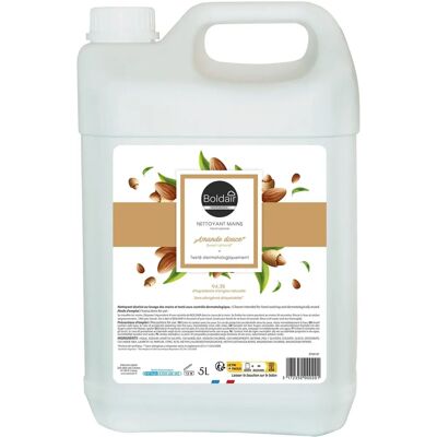 Boldair Nettoyant Mains Parfum Amande 5 L - Publicité Boldair Nettoyant Mains Parfum Amande 5 L - Publicité