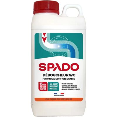 Spado Expert Nettoyant WC - 1kg Microbilles - Efficace en 15min - Publicité Spado Expert Nettoyant WC - 1kg Microbilles - Efficace en 15min - Publicité