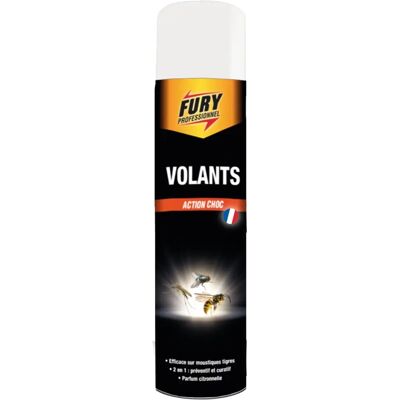 Insecticide Fury - tous volants - Aérosol 400 ml - Publicité Insecticide Fury - tous volants - Aérosol 400 ml - Publicité