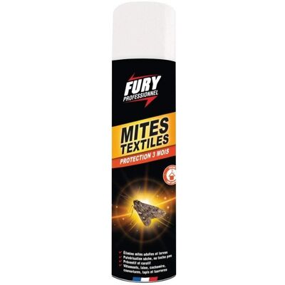 Fury Insecticide Anti Mites Textiles 400ml - Publicité Fury Insecticide Anti Mites Textiles 400ml - Publicité