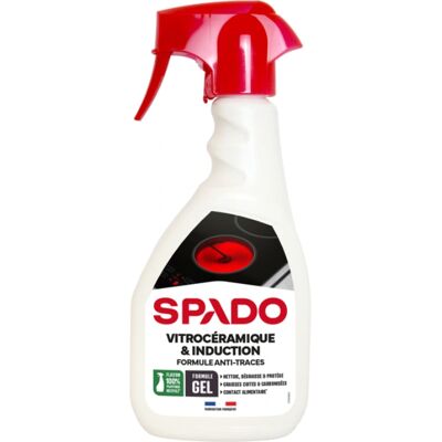 Spado Nettoyant Plaque Vitrocéramique et Induction - 500ml Spado Nettoyant Plaque Vitrocéramique et Induction - 500ml