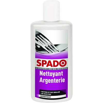 Nettoyant Argent Spado - Enlève Micro Rayures - Brillance Durable - Publicité Nettoyant Argent Spado - Enlève Micro Rayures - Brillance Durable - Publicité