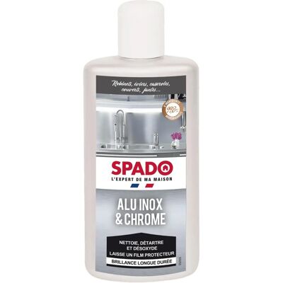 Spado Expert De Ma Maison - Nettoyant aluminium et inox - 250ml - Publicité Spado Expert De Ma Maison - Nettoyant aluminium et inox - 250ml - Publicité