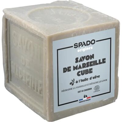 Spado Origines - Savon Marseille Cube - Huile d'olive - Savon Spado Origines - Savon Marseille Cube - Huile d'olive - Savon