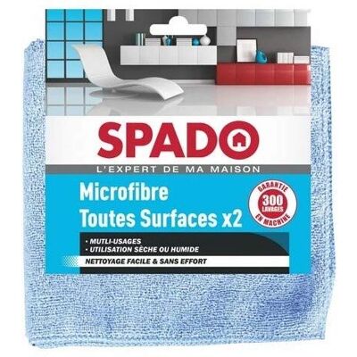 Panni in Microfibra Spado Expert - Tutte le Superfici - Confezione da 2 Panni in Microfibra Spado Expert - Tutte le Superfici - Confezione da 2