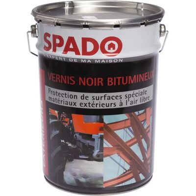 SPADO Recubrimiento protector bituminoso negro - 4L SPADO Recubrimiento protector bituminoso negro - 4L