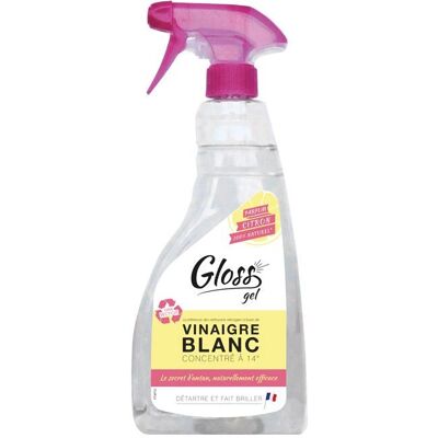 Gel de vinaigre blanc citron - Nettoyant tout usage - 750ml Gel de vinaigre blanc citron - Nettoyant tout usage - 750ml