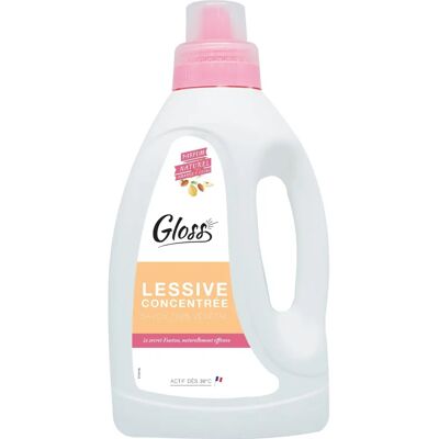 Lessive Gloss - Tous textiles - 750ml - Publicité Lessive Gloss - Tous textiles - 750ml - Publicité