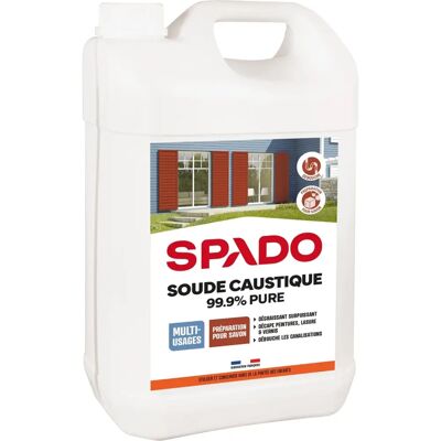 Soda Cáustica Pura Spado 4kg - Producto de Limpieza Soda Cáustica Pura Spado 4kg - Producto de Limpieza