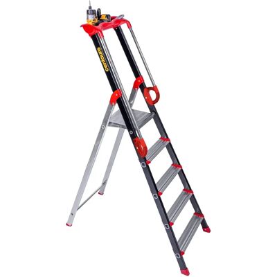 Escabeau Pro'Up à 5 marches - Escabeau Escabeau Pro'Up à 5 marches - Escabeau
