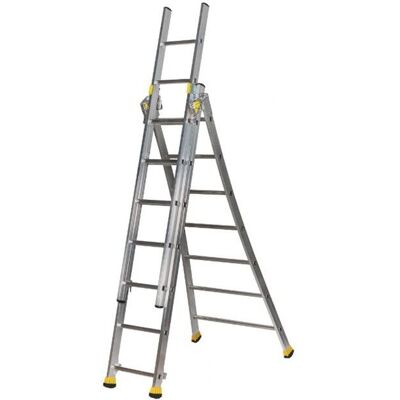 Centaure - Echelle Transformable 3 Plans T3 - 2.80 m repliée - Ladder - Publicité Centaure - Echelle Transformable 3 Plans T3 - 2.80 m repliée - Ladder - Publicité