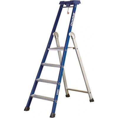 MATISÈRE Scaletta pro 4 gradini 639204 - 4 échelons - hauteur max 2,88 m - aluminium anodisé - Ladder - Publicité MATISÈRE Scaletta pro 4 gradini 639204 - 4 échelons - hauteur max 2,88 m - aluminium anodisé - Ladder - Publicité