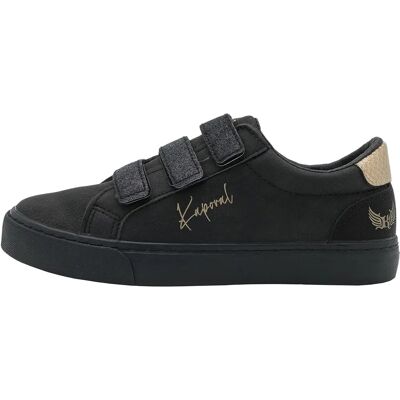 Kaporal TIPPY Sneakers Noirs - Chaussures Décontractées - Publicité Kaporal TIPPY Sneakers Noirs - Chaussures Décontractées - Publicité