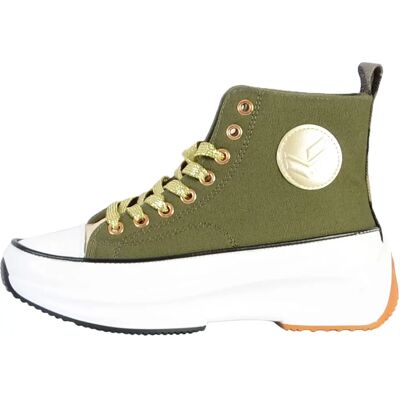 Kaporal Modell 40 Kaki Dam Sneakers - Sneakers Kaporal Modell 40 Kaki Dam Sneakers - Sneakers