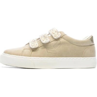 Kaporal Tippy Baskets Beige - Chaussure - Publicité Kaporal Tippy Baskets Beige - Chaussure - Publicité