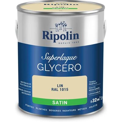 Vernice Satin Beige Chiaro Ripolin - 2L - Interno/Esterno Vernice Satin Beige Chiaro Ripolin - 2L - Interno/Esterno