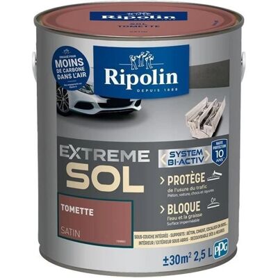Pintura para suelos interiores y exteriores Ripolin - Satin 2,5L - Pintura Pintura para suelos interiores y exteriores Ripolin - Satin 2,5L - Pintura
