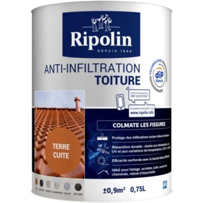 Rivestimento impermeabilizzante Ripolin - Terracotta - 0,75L Rivestimento impermeabilizzante Ripolin - Terracotta - 0,75L