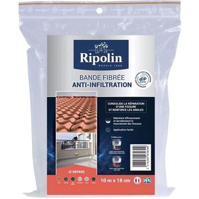 Membrane fibrée Ripolin - Protection toiture et terrasse - Publicité Membrane fibrée Ripolin - Protection toiture et terrasse - Publicité