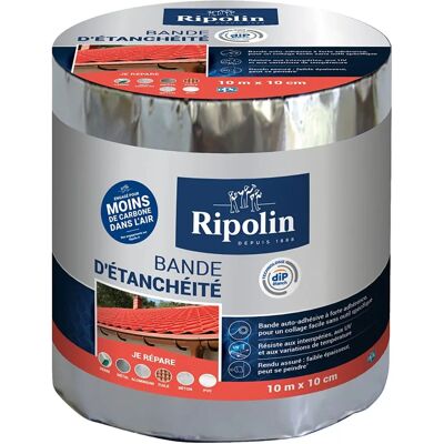 Ruban d'étanchéité Ripolin en aluminium - Imperméable, UV résistant - Publicité Ruban d'étanchéité Ripolin en aluminium - Imperméable, UV résistant - Publicité