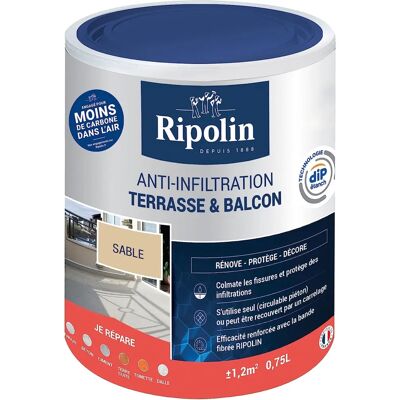 Rivestimento impermeabile esterno Ripolin - Sabbia 0,75 L Rivestimento impermeabile esterno Ripolin - Sabbia 0,75 L