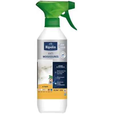 RIPOLIN - Incolore Anti-moisissure 0,5L - Publicité RIPOLIN - Incolore Anti-moisissure 0,5L - Publicité