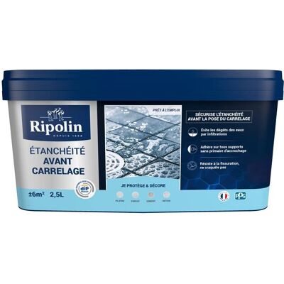 Rivestimento impermeabilizzante Ripolin - Resistente alle crepe - 2,5L Rivestimento impermeabilizzante Ripolin - Resistente alle crepe - 2,5L