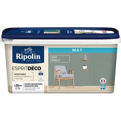 RIPOLIN Vert nobile mat Innenwandfarbe - Farbe RIPOLIN Vert nobile mat Innenwandfarbe - Farbe