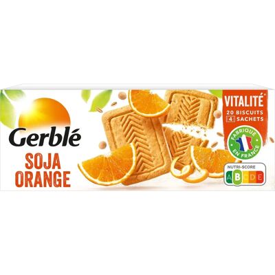 Gerblé - 99144 - soja orange - 12x20 biscuits - Biscuits - Publicité Gerblé - 99144 - soja orange - 12x20 biscuits - Biscuits - Publicité