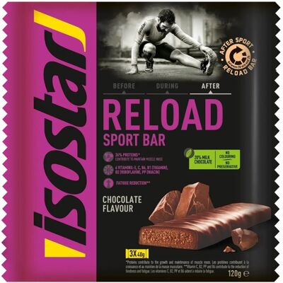 Isostar - Reload - Energiereep - Různé Barvy - Unikátní Velikost Isostar - Reload - Energiereep - Různé Barvy - Unikátní Velikost