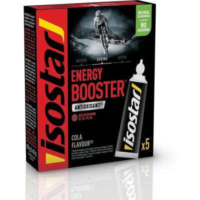 Isostar Gel Energético - Cola - 3x35g - Booster de Energía Isostar Gel Energético - Cola - 3x35g - Booster de Energía