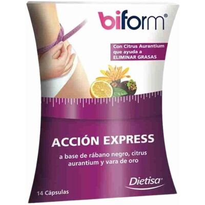 Biform Acción 7 Días - Quemagrasas - 14 Cápsulas Biform Acción 7 Días - Quemagrasas - 14 Cápsulas
