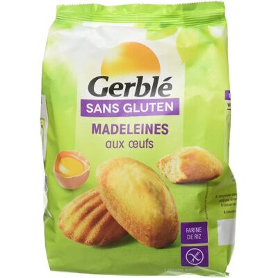 Gerblé Madeleines Sans Gluten - 200g x4 Snack - Publicité Gerblé Madeleines Sans Gluten - 200g x4 Snack - Publicité