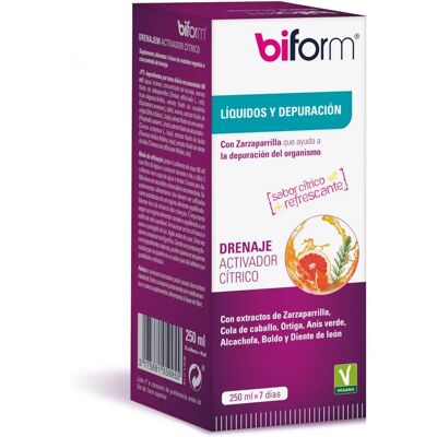 Biform Citrus Aktivierende Drainage - Nahrungsergänzung 250ml Biform Citrus Aktivierende Drainage - Nahrungsergänzung 250ml