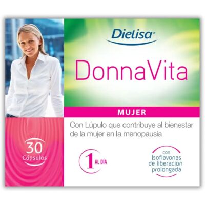 Dietisa Donnavita 30 Capsules - Menopause Support Dietisa Donnavita 30 Capsules - Menopause Support