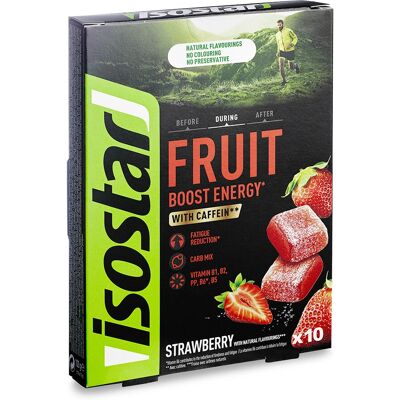 Isostar Energy Fruit Boost Eper - Sportos gyümölcsös gumi - 100g Isostar Energy Fruit Boost Eper - Sportos gyümölcsös gumi - 100g