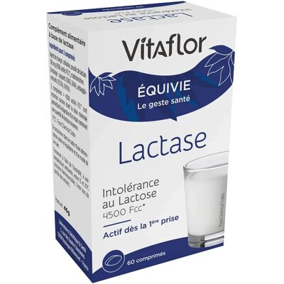 Vitaflor Lactase Digestion - 60 Comprimés - Facilite la digestion du lactose - Publicité Vitaflor Lactase Digestion - 60 Comprimés - Facilite la digestion du lactose - Publicité