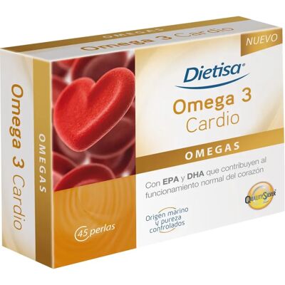 Dietisa Omega 3 Cardio - 45 pérolas Dietisa Omega 3 Cardio - 45 pérolas
