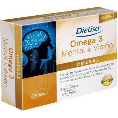 Dietisa Omega 3 Mental & Vision - 45 Softgels Dietisa Omega 3 Mental & Vision - 45 Softgels