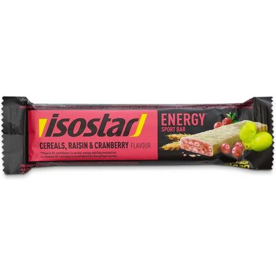 Isostar - Mazsola & Áfonya Energiaszelet - Zab, Búza Isostar - Mazsola & Áfonya Energiaszelet - Zab, Búza